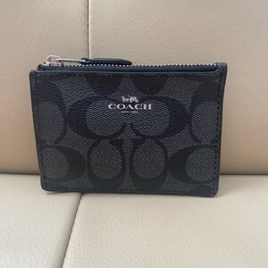 Coach Mini skinny ID case- black